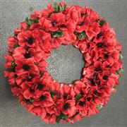 Large Poppy Wreath Artifical