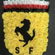 Ferrari badge tribute 