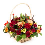 Autumnal Basket Display