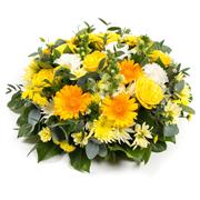 Gold &amp; White Loose Posy