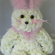 Bunny Rabbit 3D Floral Tribute