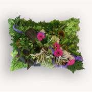 Mixed Exotic Foliage Pillow