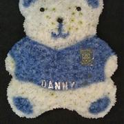 Teddy Bear Floral Tribute