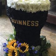 Guiness 3D glass