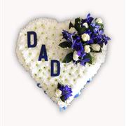 Dad Blue Heart