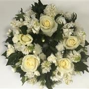 All White Wreath