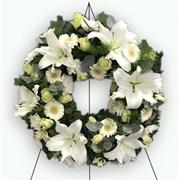 Wreath on Stand
