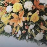 ROSE LILY CARN SPRAY SP006