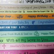 Sash Personalised  Printed 