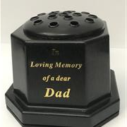 Grave vase Dad