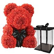 Foam Rose Bear Red
