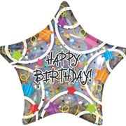 Birthday Star Balloon