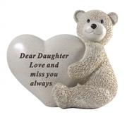  Memorial Daughter bear heart