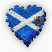 Scottish Flag Massed Heart