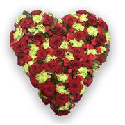 Rose &amp; Carnation Heart