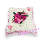 Butterfly pink Cushion 