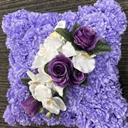 Cushion purple  Artificial