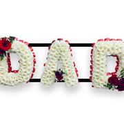 Dad Red &amp; Massed White 