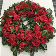 Carnation wreath