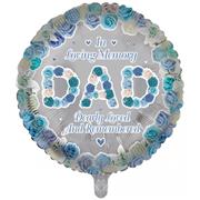 Remembrance Balloon Dad Circle