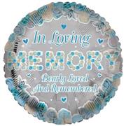 Remembrance Balloon Blue