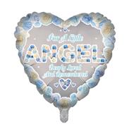 Remembrance Balloon Angel Blue