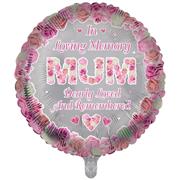 Remembrance Balloon Mum Circle