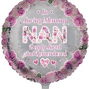 Remembrance Balloon Nan Circle
