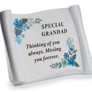 Grandad Floral Scroll