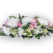 Pink &amp; White Table Display Compact
