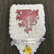 Welsh badge with daffodil artificial 
