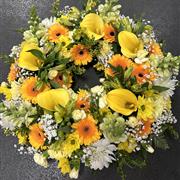 Jaune wreath