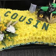 Pillow tribute  with tribute item