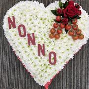 Heart with tomatoes 