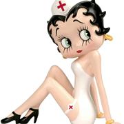 Betty Boop Sitting Nurse