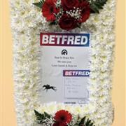 Betting slip photo frame