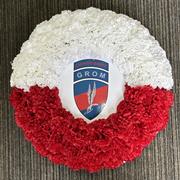 Wreath artificial polish GROM