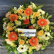 Cuby gerbera wreath