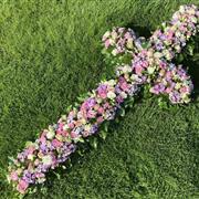 Pink and lilac cross