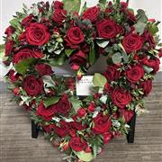 Open loose Rose heart 