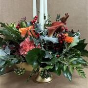 Christmas luxury arrangement on stand