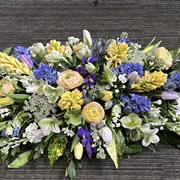 Spring flower casket spray