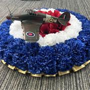 Spitfire plane tribute