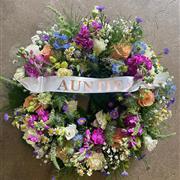 English garden wreath