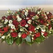 Mixed red &amp; white spray 