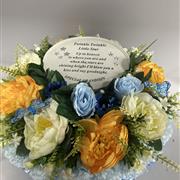 GRANDSON  POSY PLAQUE DESIGN