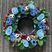 Football Wreath Ring A