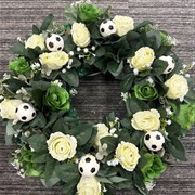 Football wreath ring B