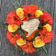 Nan Posy Orange Artificial