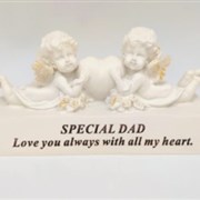 Cherubs Dad Plaque 